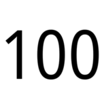 100